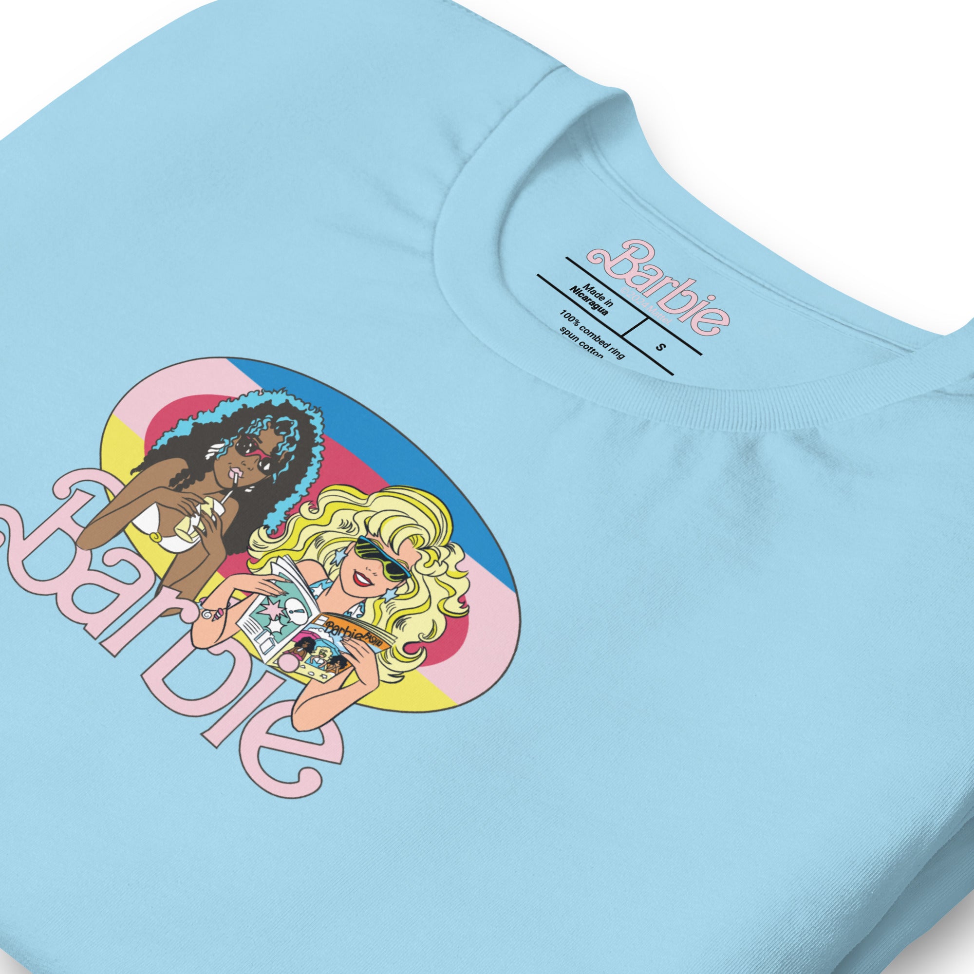 Barbie Malibu Comic Blue T-Shirt