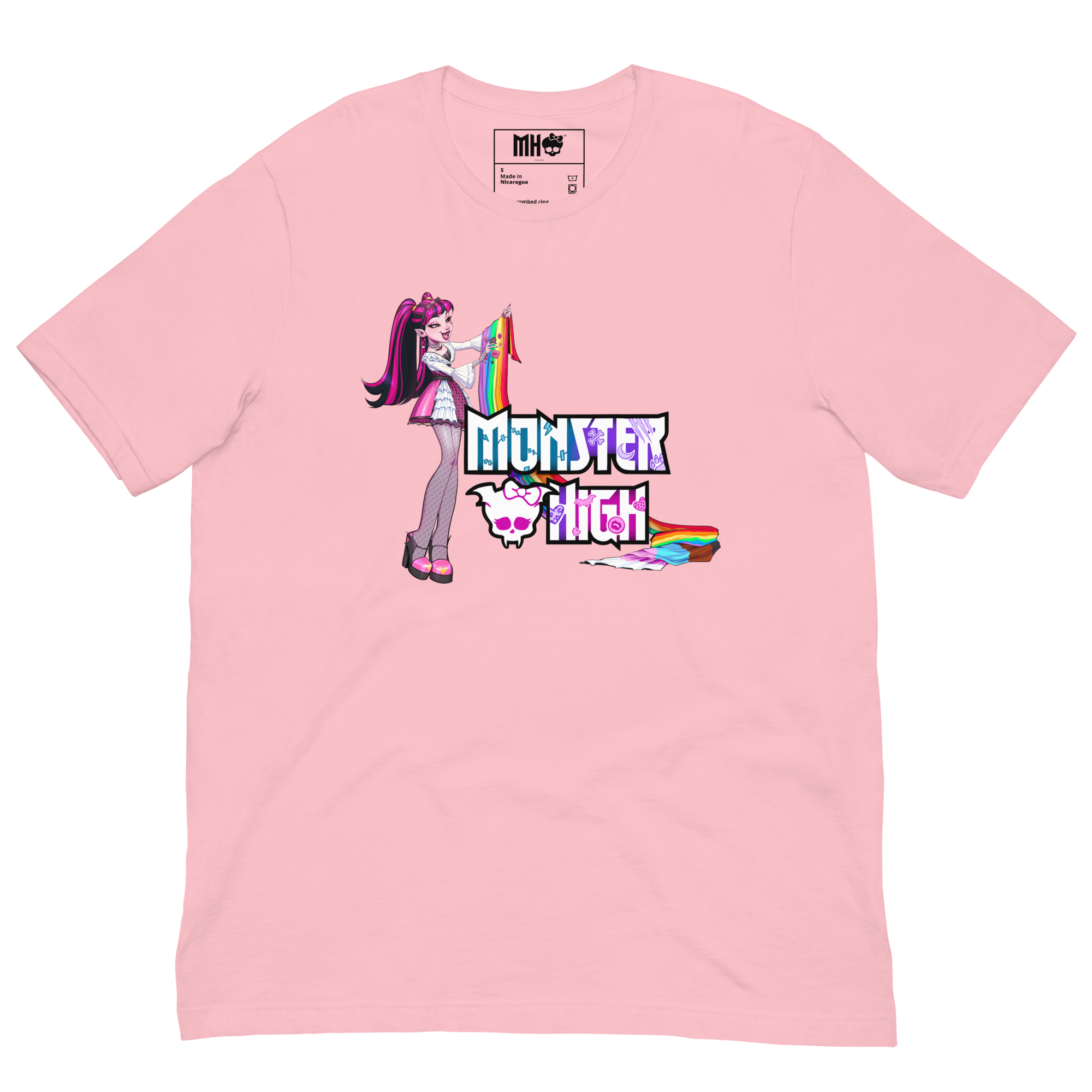 Monster High Pride Draculara Flag T-shirt (Lou Choquette)