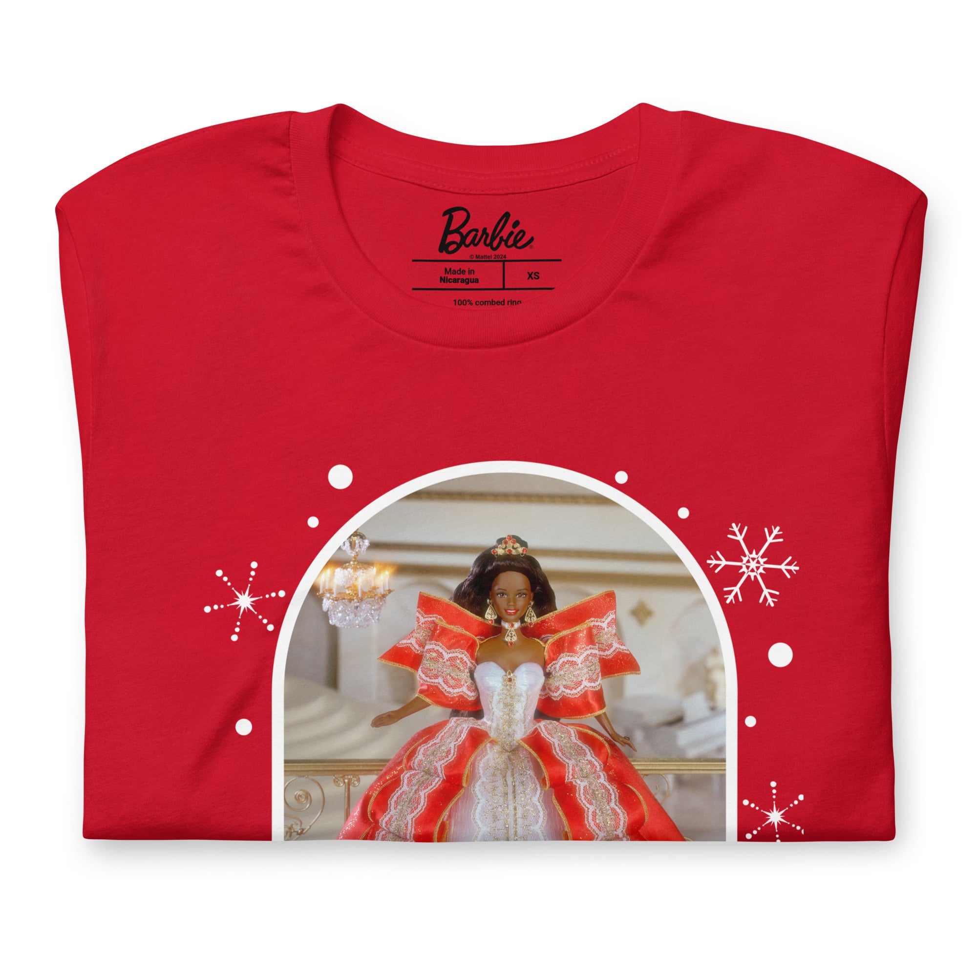 Barbie Vintage Snowflakes T-Shirt