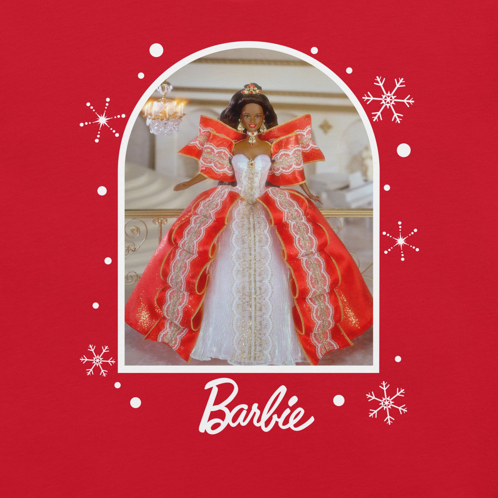 Barbie Vintage Snowflakes T-Shirt