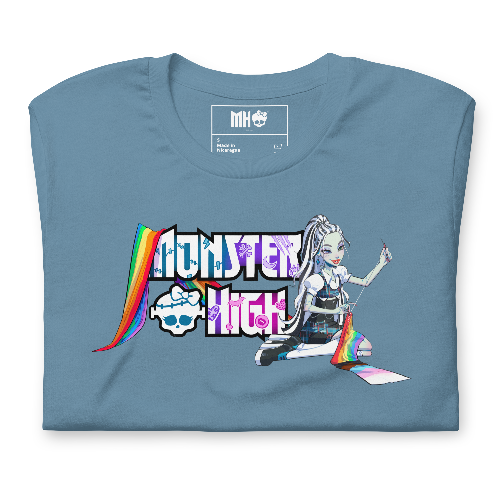 Monster High Pride Frankie Stein Flag T-shirt (Lou Choquette)