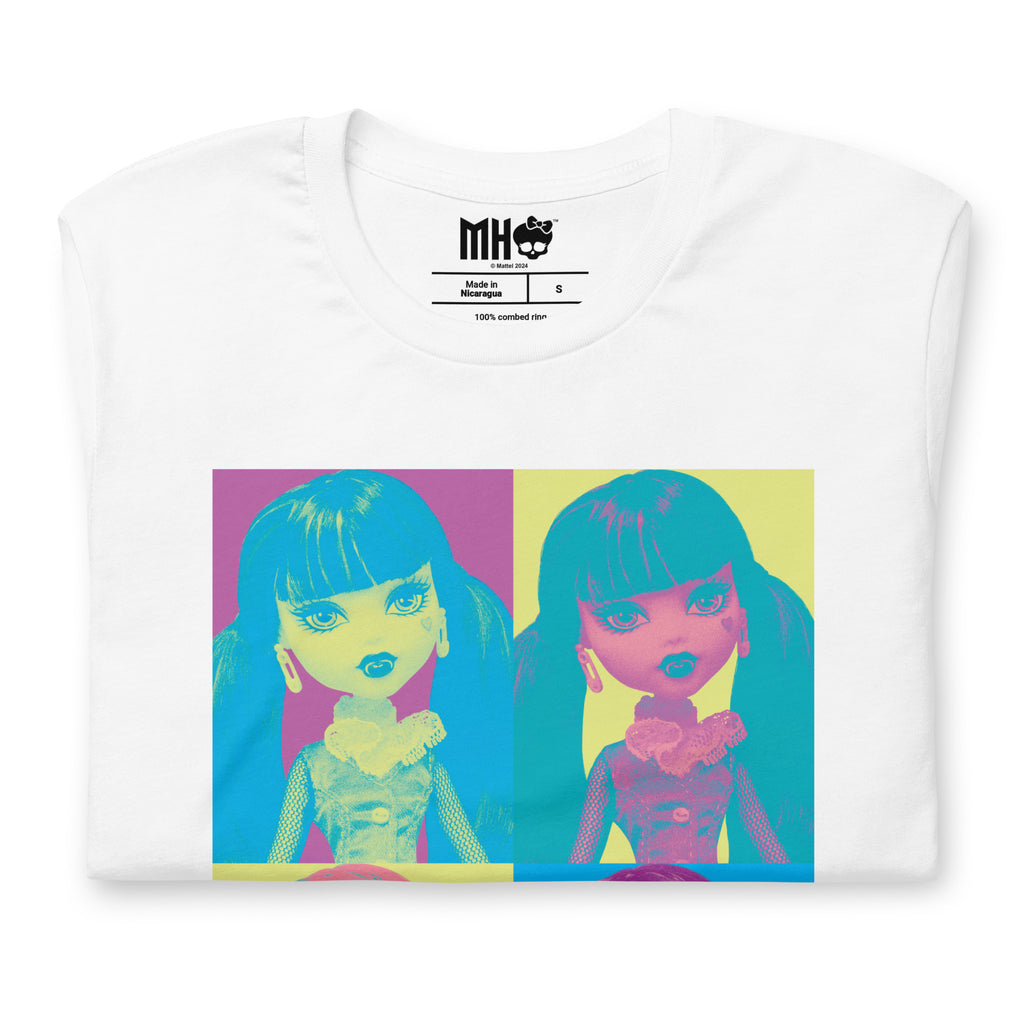 Monster High Draculaura White T Shirt Mattel Creations monster-high-draculaura-white-t-shirt-mattel-creations
