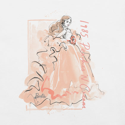 Barbie Peaches 'n Cream White T-Shirt