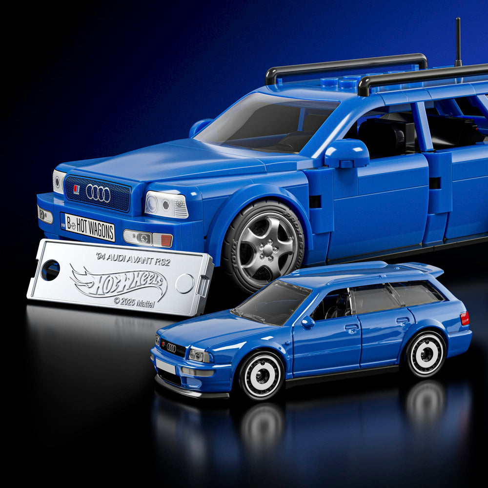 Mattel Brick Shop Hot Wheels Audi Avant RS2