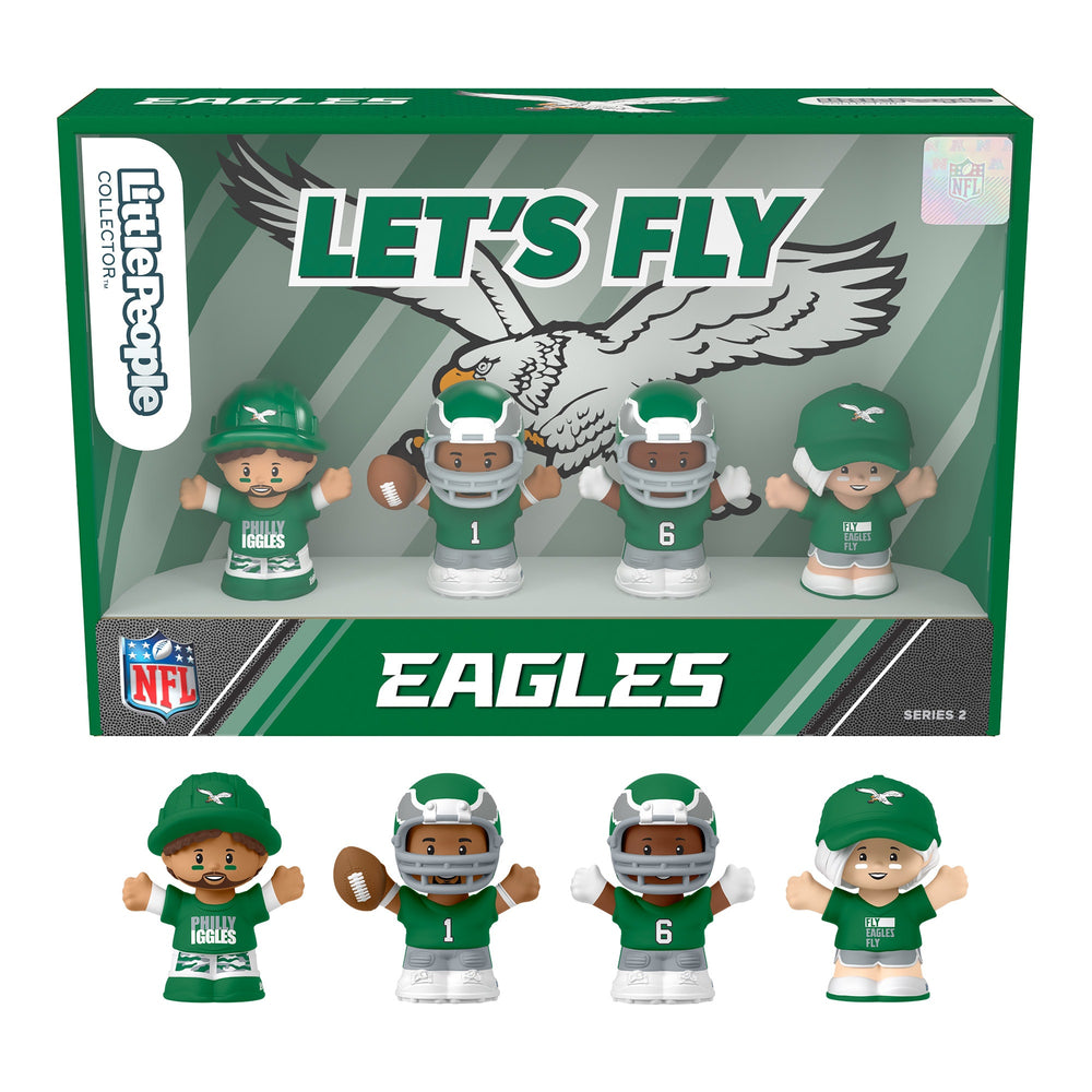 Little People Collector Philadelphia Eagles Alternate Jersey Figure Set