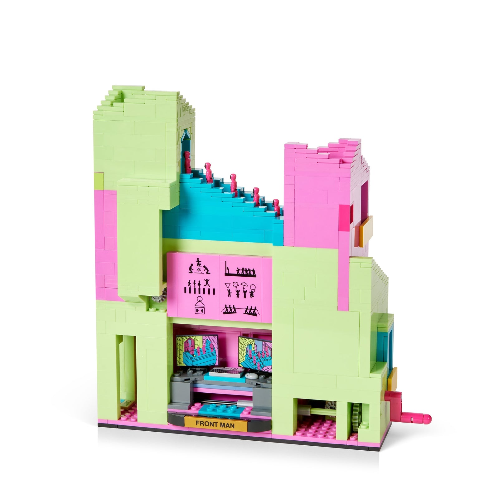 MEGA Squid Game Staircase Collector Building Set