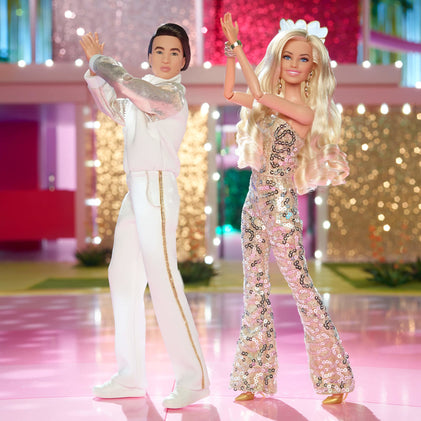 Barbie in Gold Disco Jumpsuit – Barbie The Movie | Mattel Creations