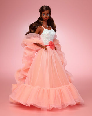 Peaches ‘n Cream Barbie Doll, Brown Hair