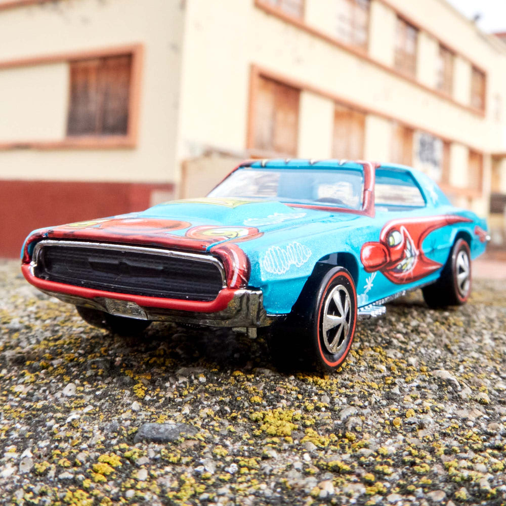 Mattel Creations Hot Wheels x Kenny Scharf Custom T-Bird In Hand Ready To Ship