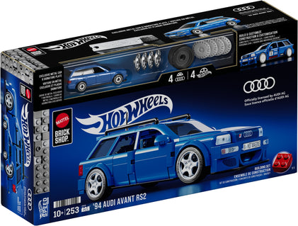 Mattel Brick Shop Hot Wheels Audi Avant RS2
