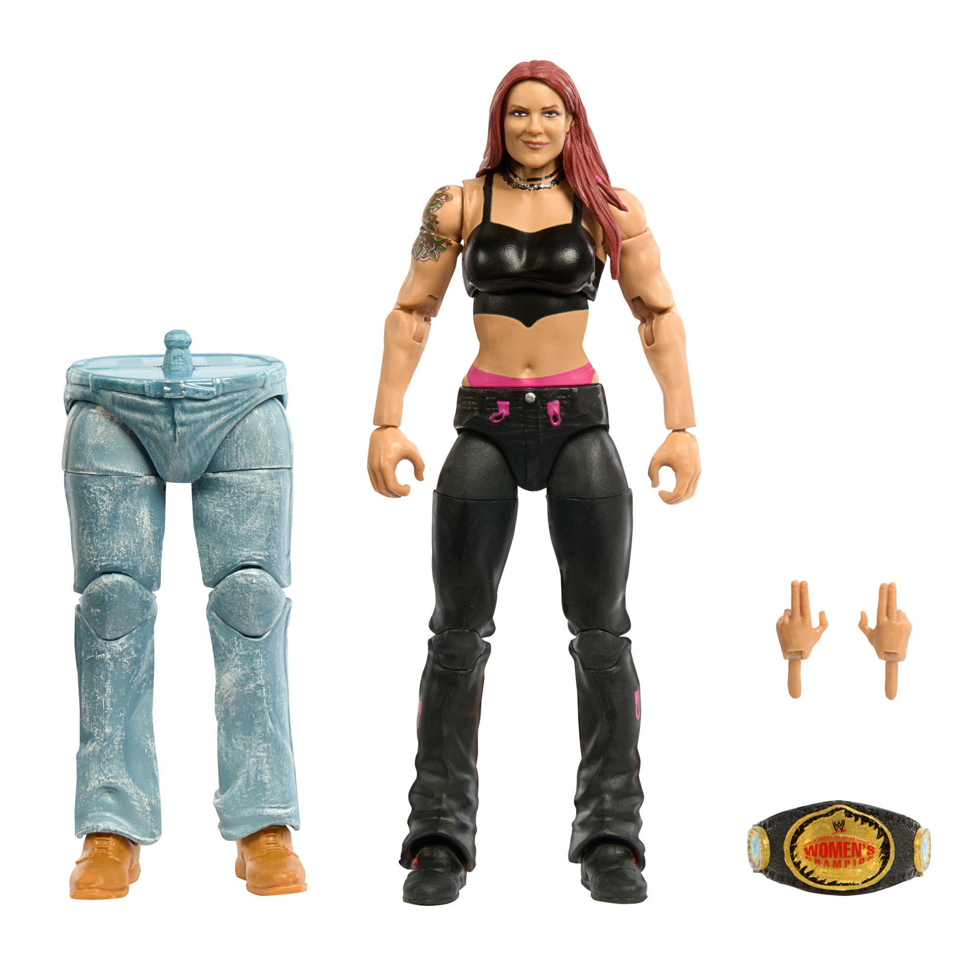 WWE Monday Night War Elite Collection Lita Action Figure & Dusty Rhodes Build-A-Figure Parts