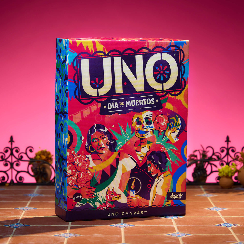 UNO Canvas Día de Muertos Card Game