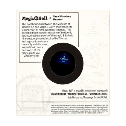 Magic 8 Ball x MoMA Alma Woodsey Thomas