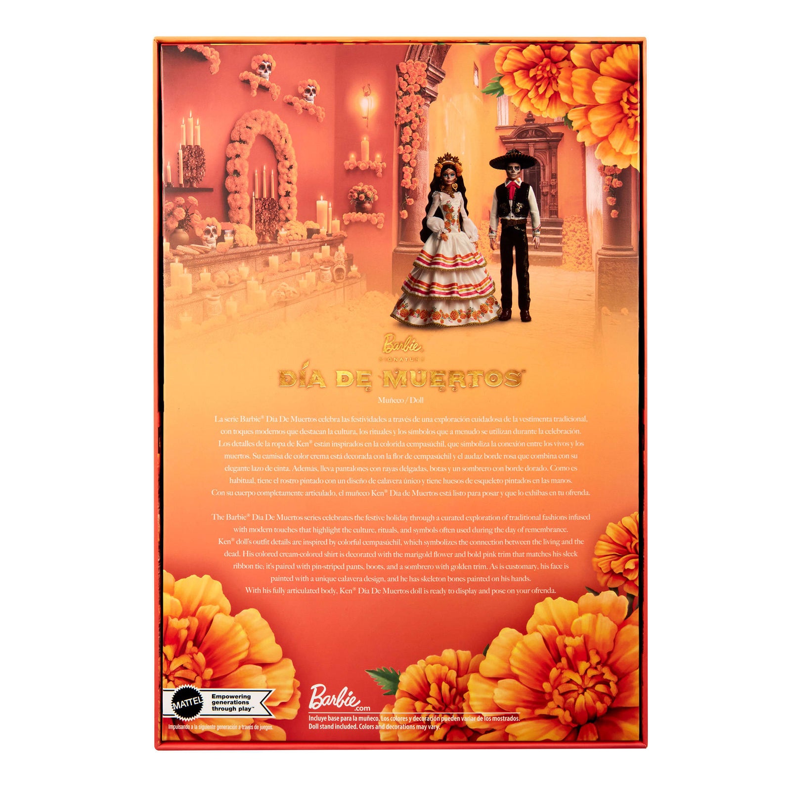 2025 Día De Muertos Ken Doll