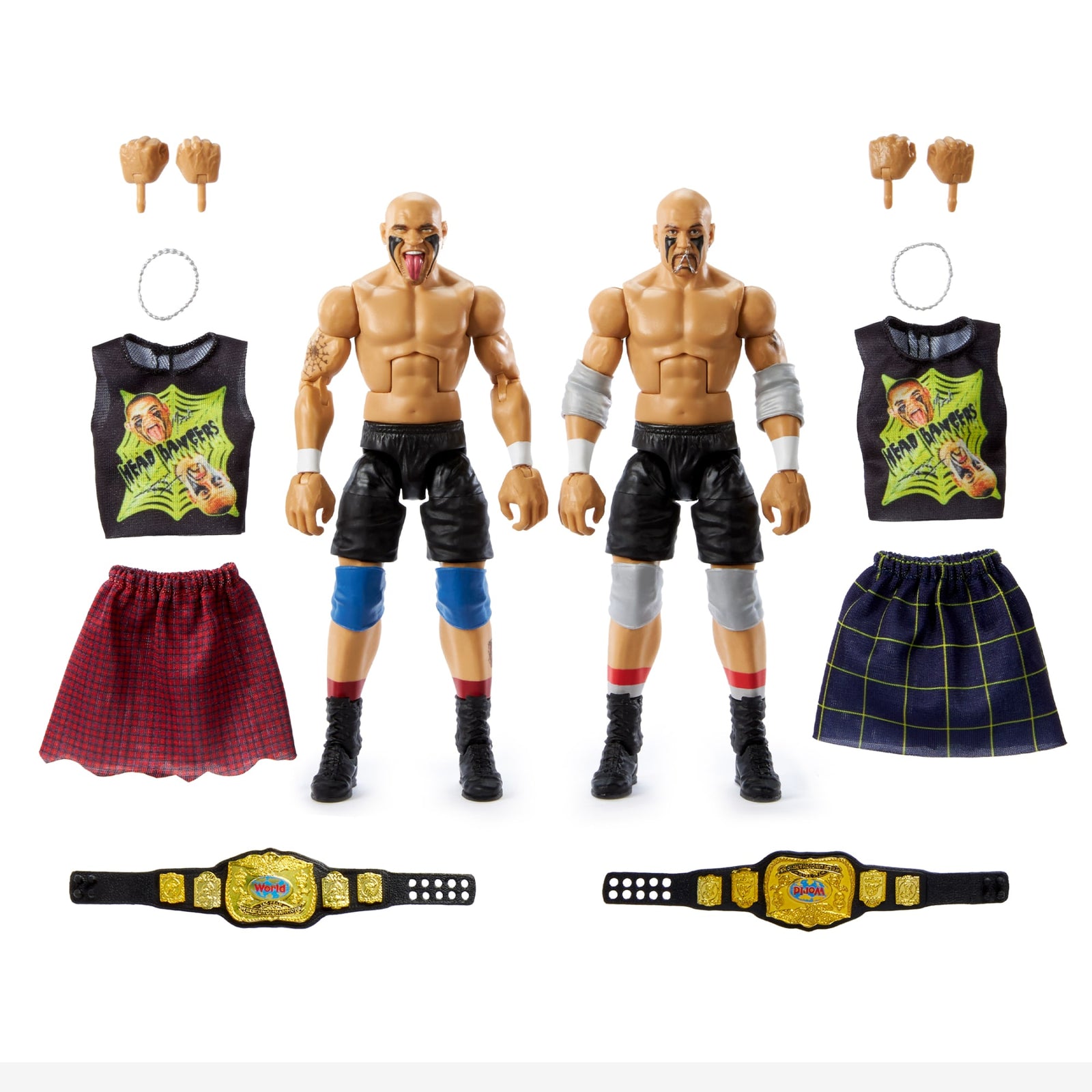 WWE Elite Collection The Headbangers 2-Pack