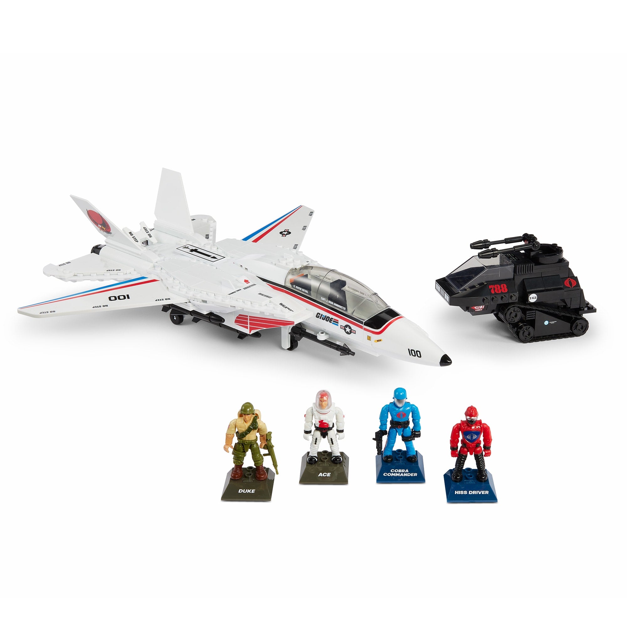 MEGA G.I. JOE Skystriker vs. COBRA H.I.S.S. Building Set