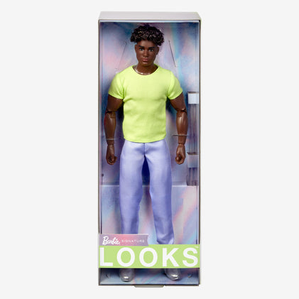 Barbie Looks Doll #25 (Buff Body Ken, Short Black Hair)