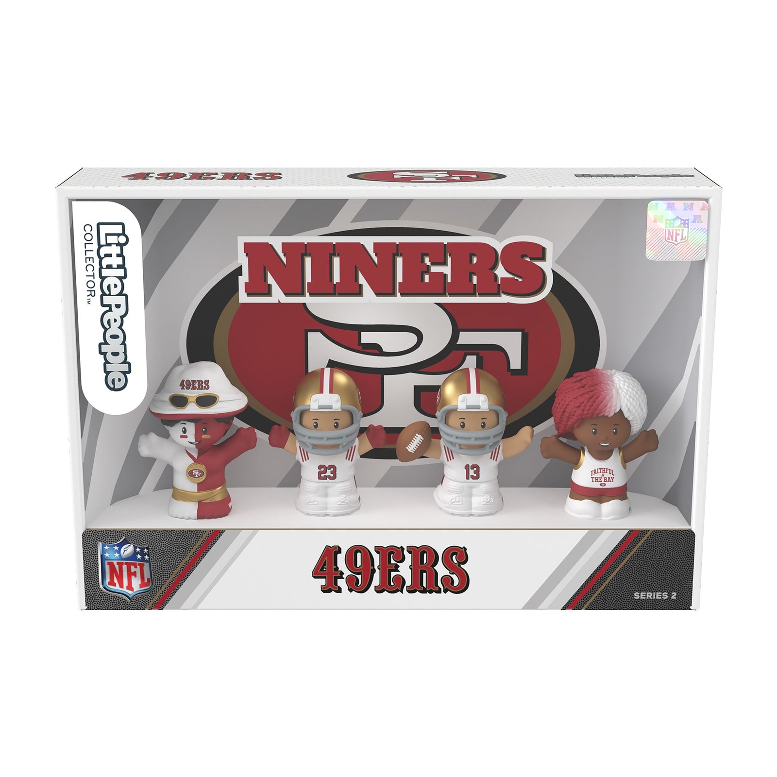 Little People Collector San Francisco 49ers Alternate Jersey Figure Set
