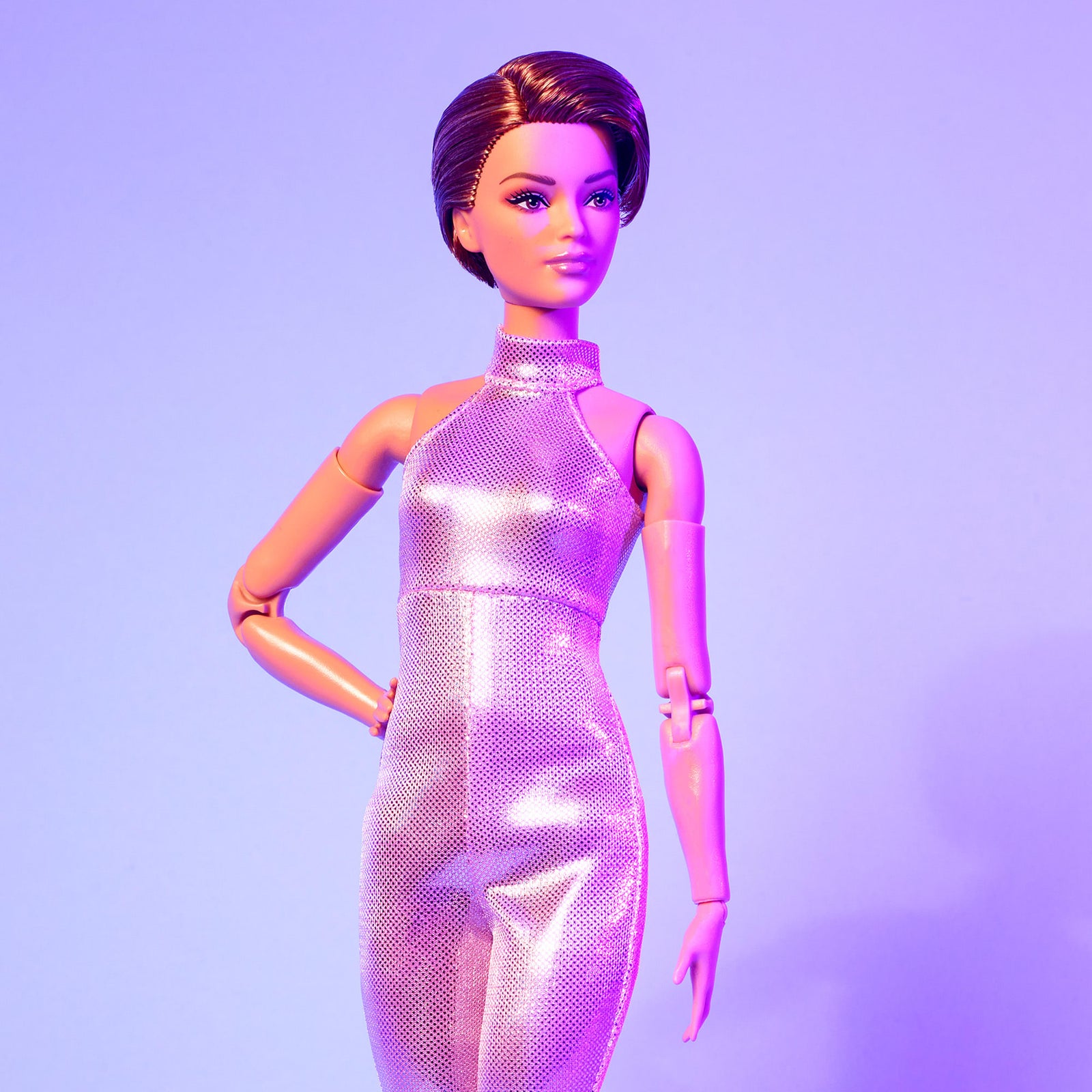 Barbie Looks Doll #22 (Petite, Short Auburn Hair)