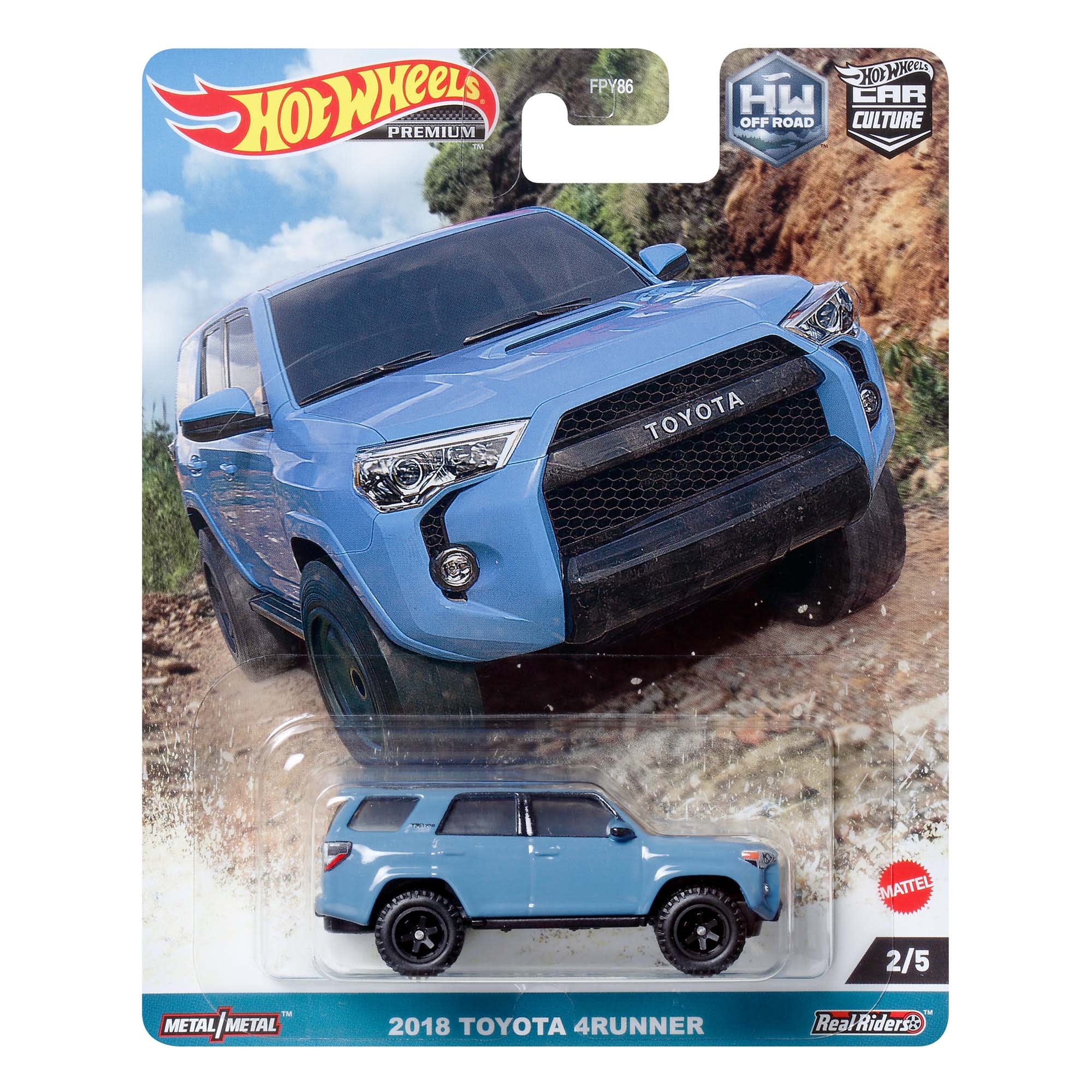 Hot Wheels Car Culture Off Road 2018 Toyota 4Runner | Mattel Creations