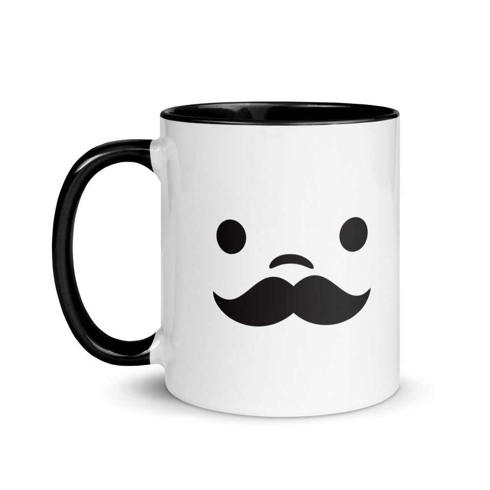 Little People Mustache Mug