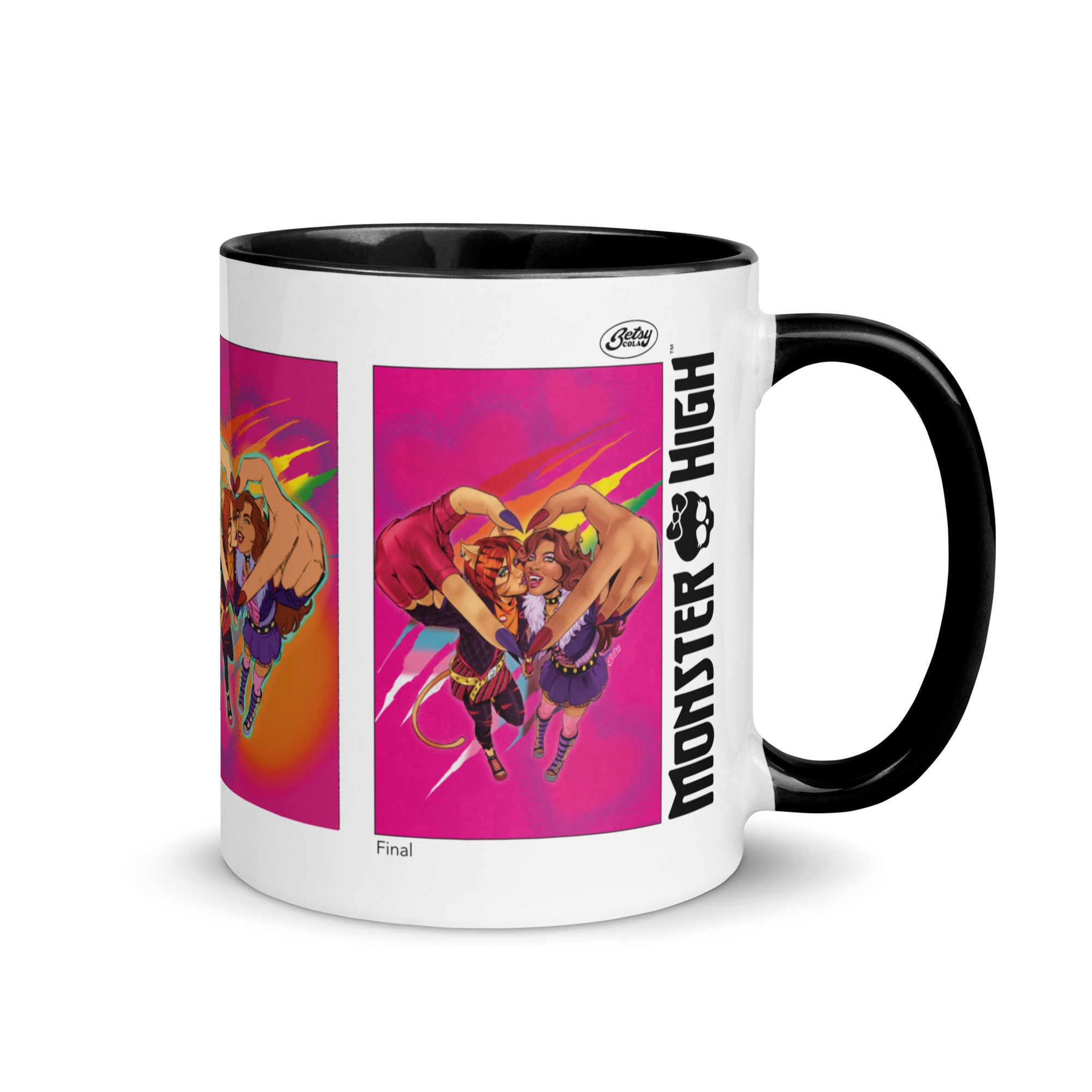 Monster High Pride Toralei & Clawdeen Mug (Betsy Cola)