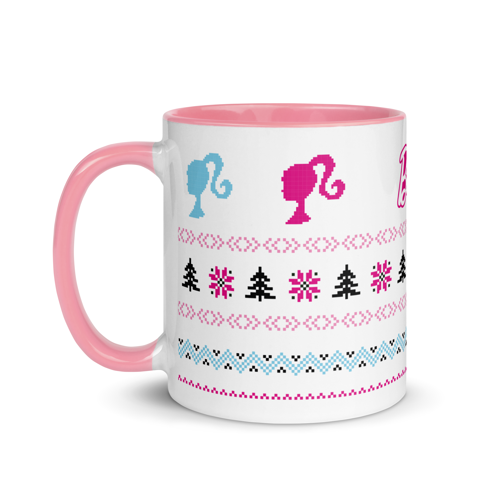 Barbie Holiday Print Mug