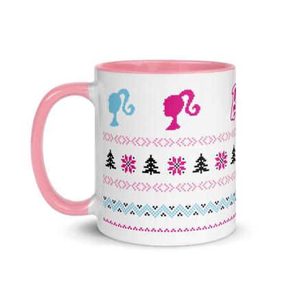 Barbie Holiday Print Mug