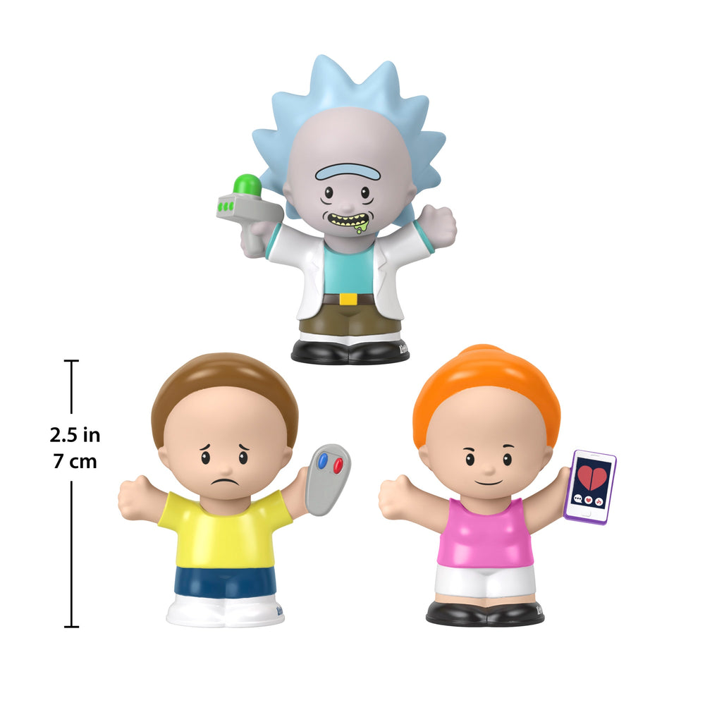 Little People Collector Rick and Morty Figure Set