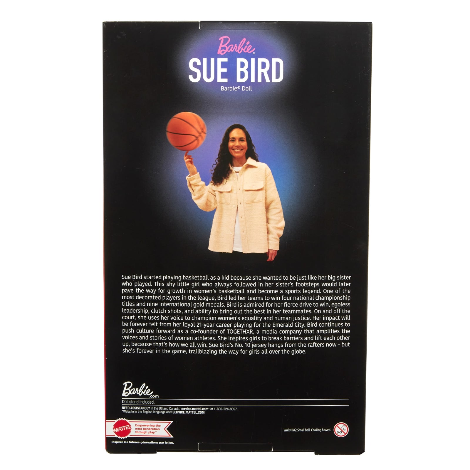 Barbie Inspiring Women Sue Bird Doll