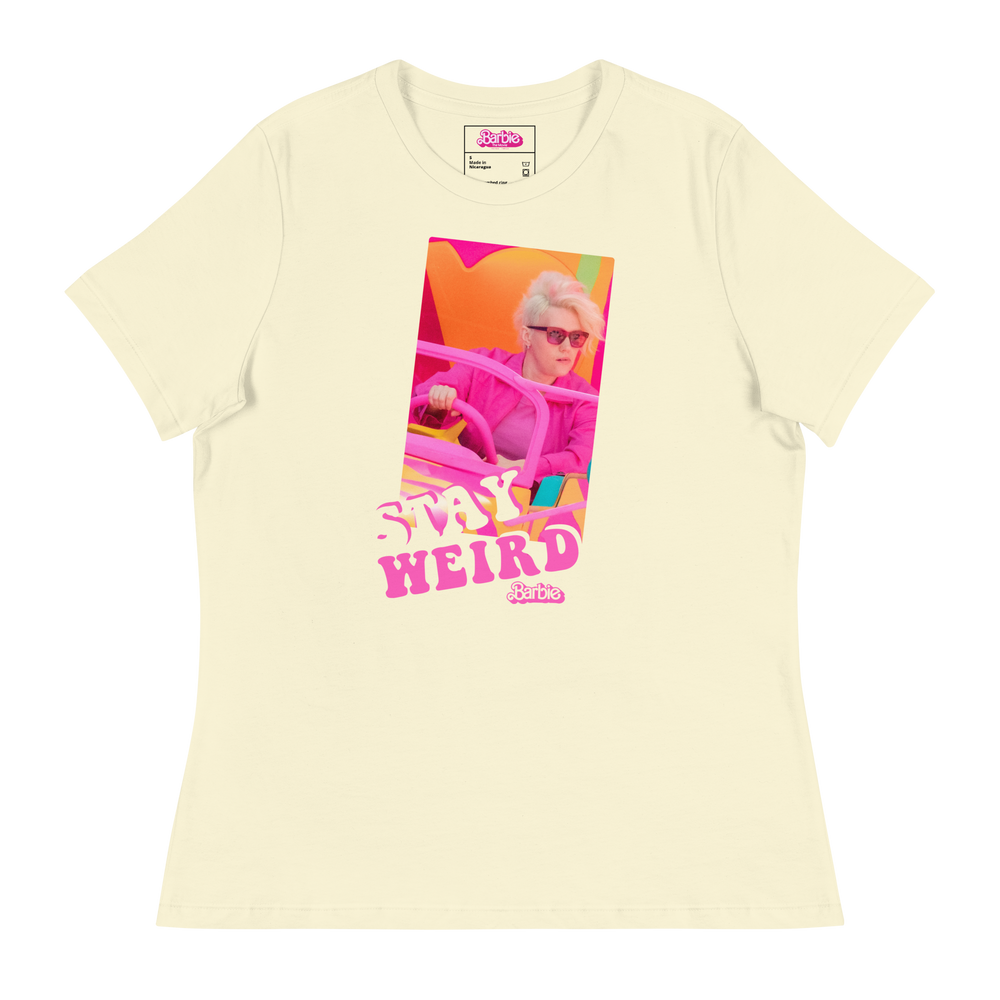 Barbie Script Logo Unisex Pink T-Shirt – Mattel Creations