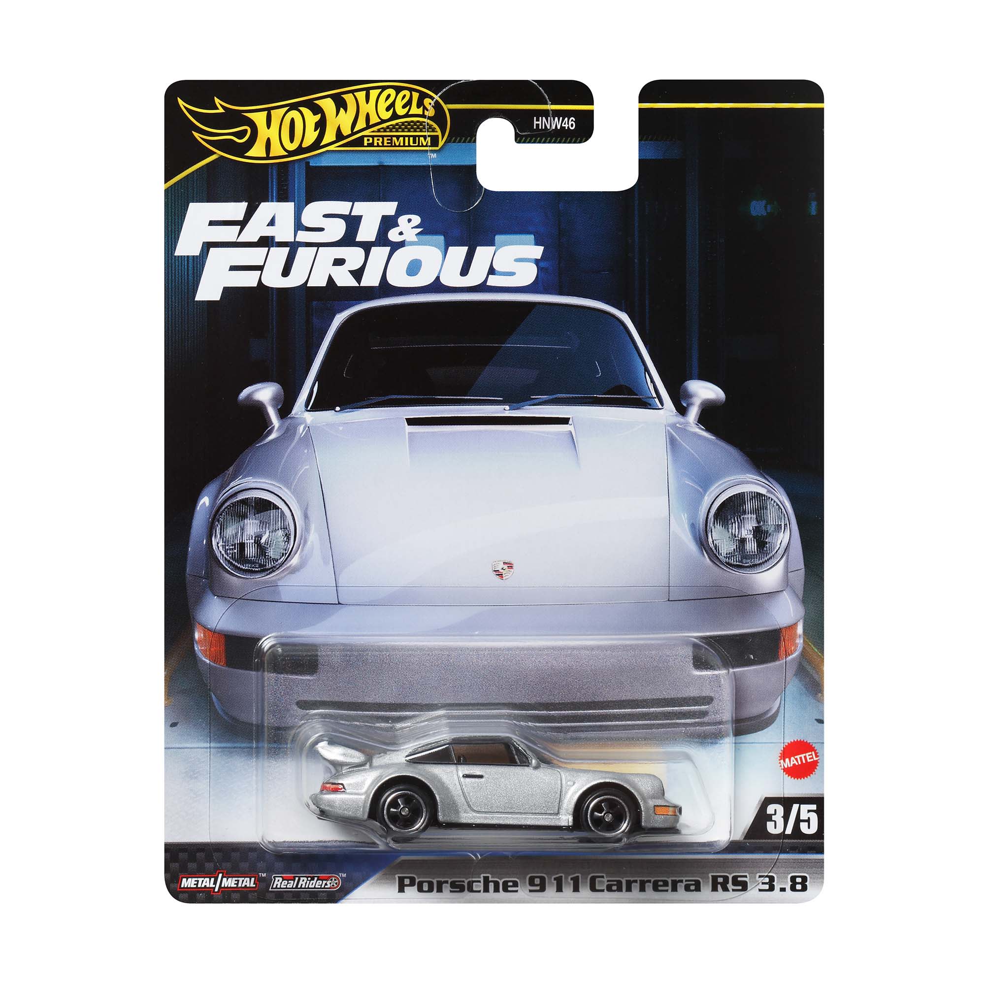 Hot Wheels Cars Premium Fast Furious Porsche 911 Carrera RS 3.8 Mattel Creations