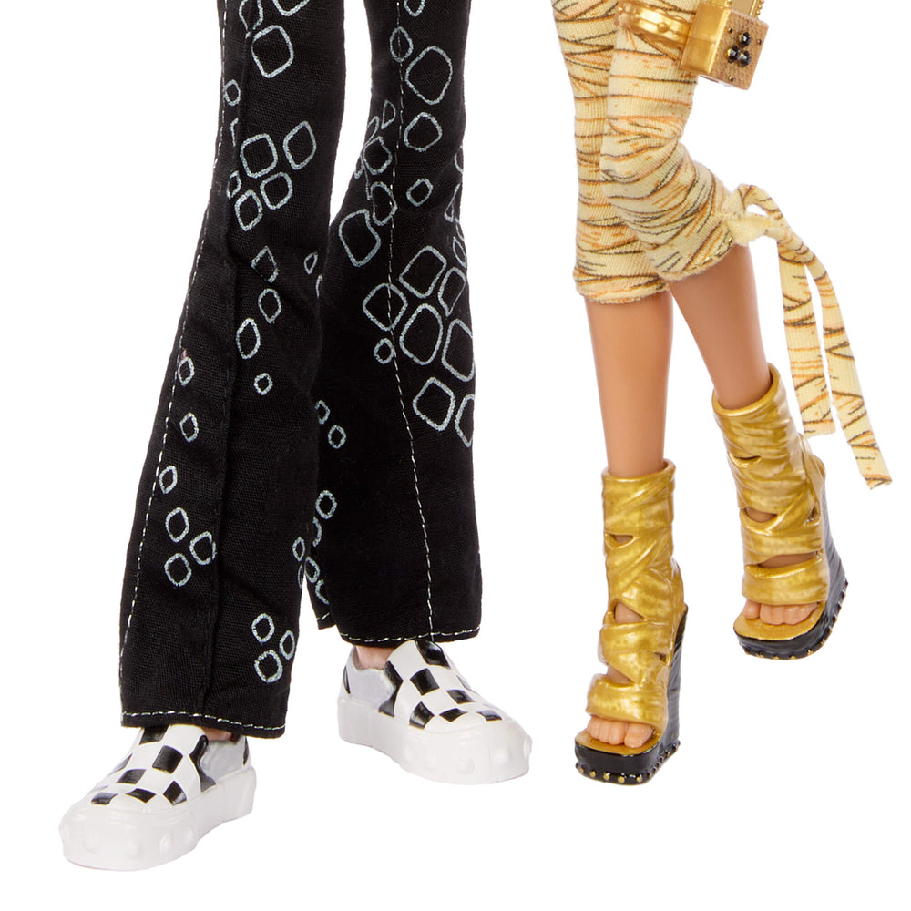 Monster High Boo-riginal Creeproduction G1 Cleo De Nile and Deuce Gorgon Dolls 2-Pack