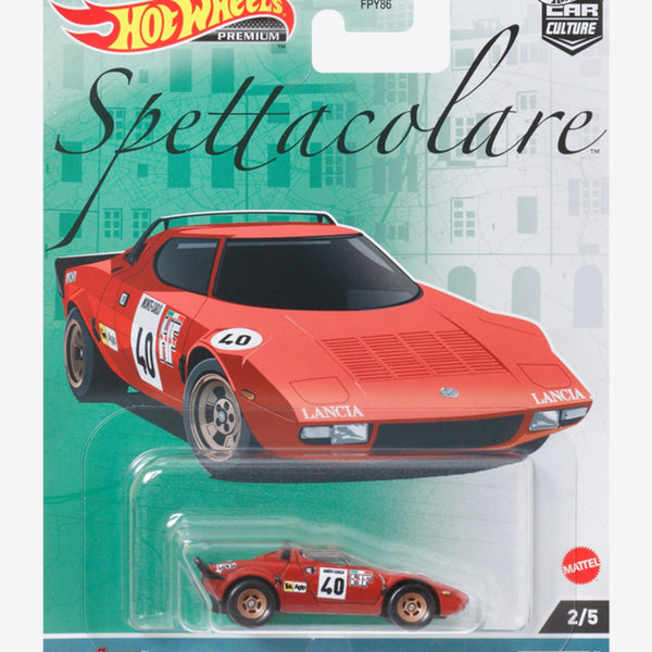 Hot Wheels Premium Car Culture Spettacolare – Lancia Stratos