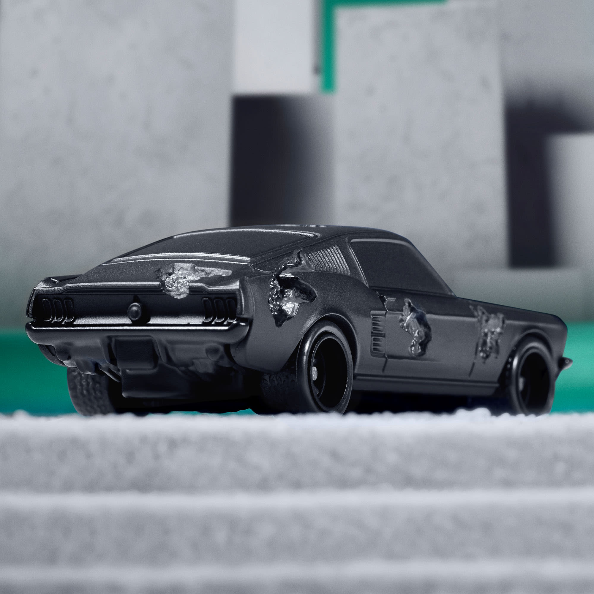 Hot Wheels x Daniel Arsham Eroded Mustang | Mattel Creations