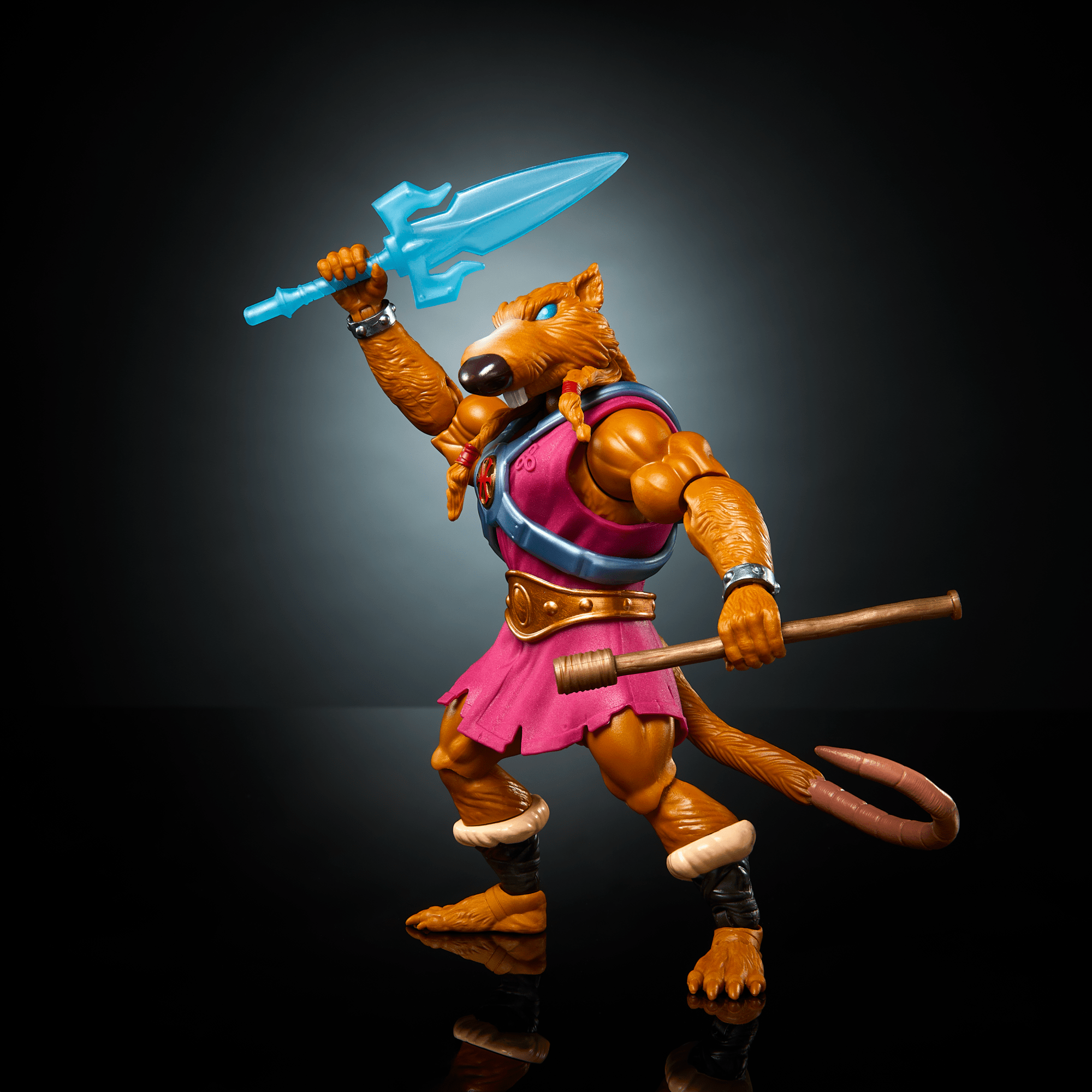 MOTU Origins Turtles of Grayskull Splinter-Skull Figure