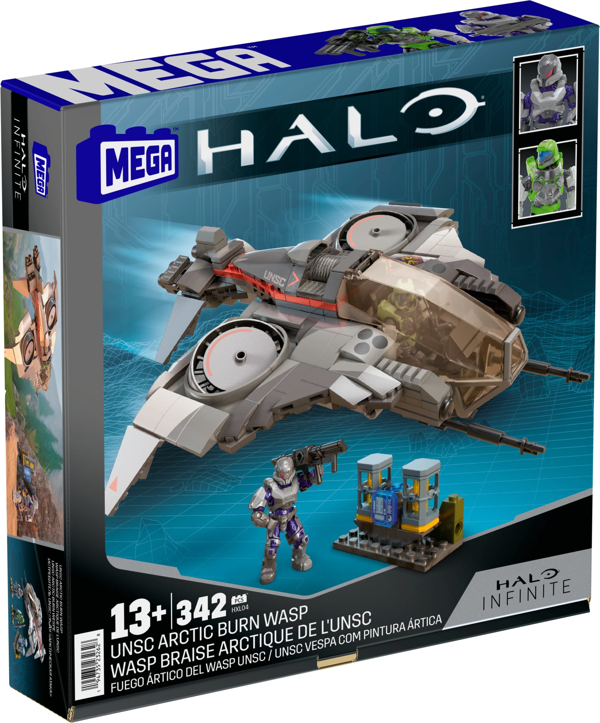 MEGA Halo UNSC Arctic Burn Wasp Building Toy Kit