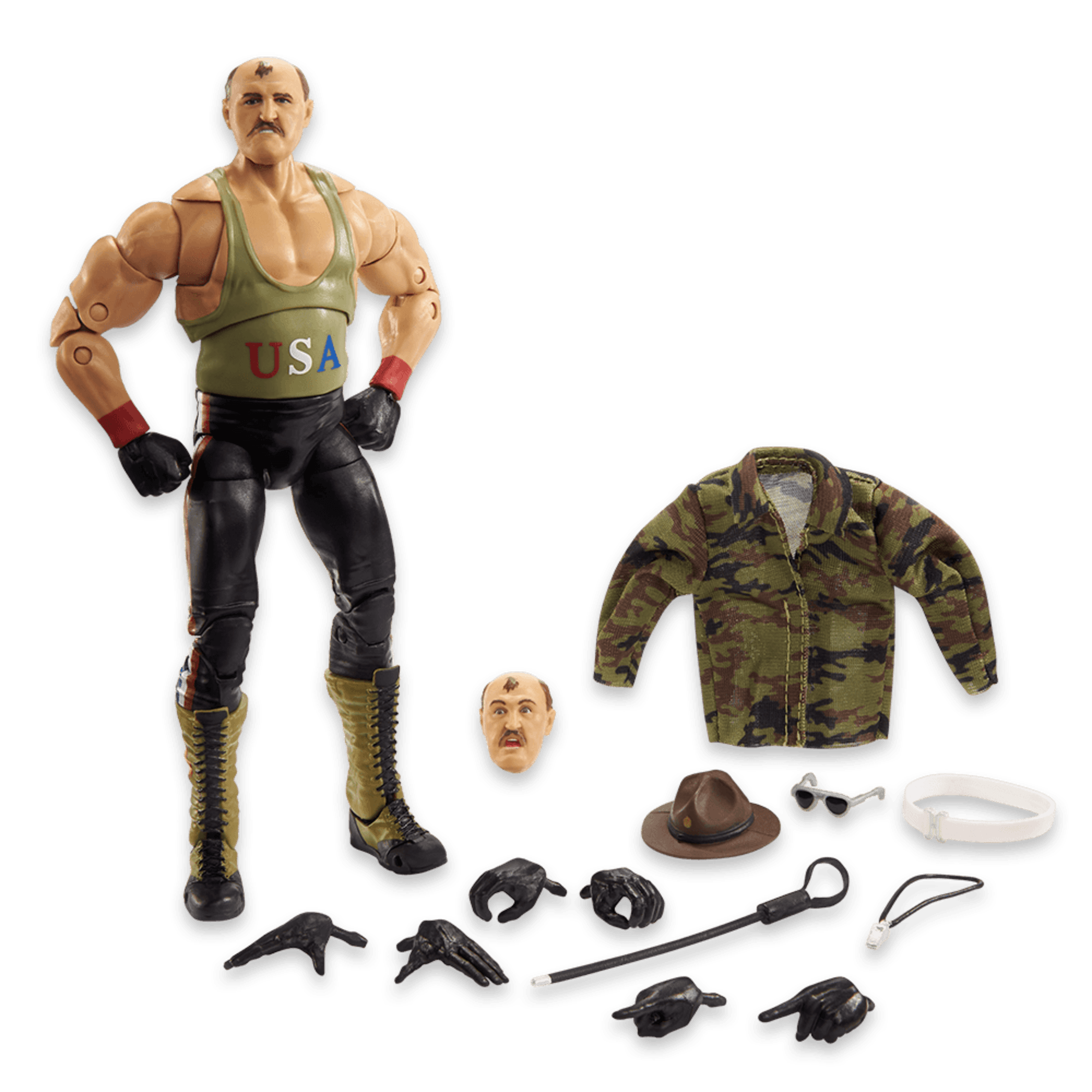 WWE Ultimate Edition Sgt. Slaughter action figure – Mattel Creations