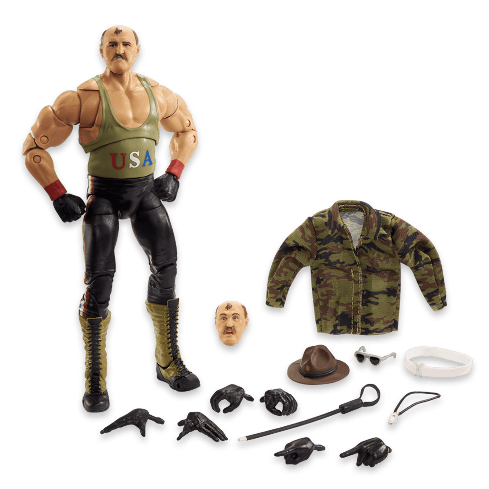 WWE Ultimate Edition Sgt. Slaughter action figure – Mattel Creations