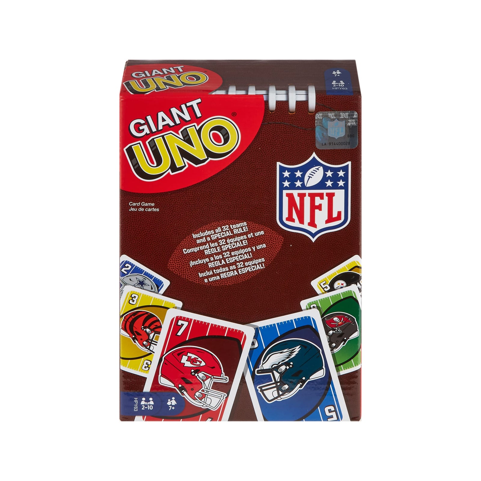 Giant UNO NFL