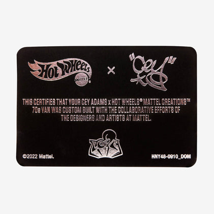 Hot Wheels Cey Adams “LOVE” 70’s Van