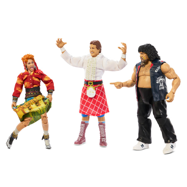 WWE Rock N Wrestling Connection 3-Pack | Mattel Creations