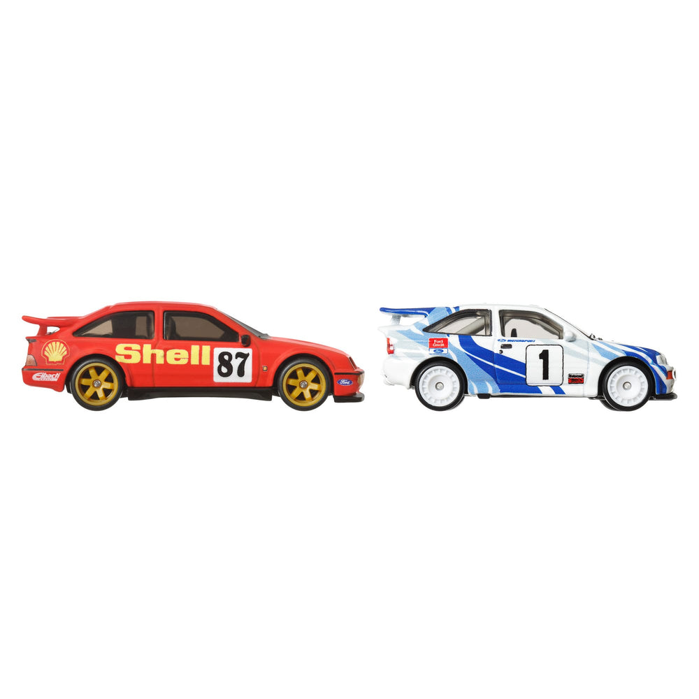 Hot Wheels Premium Car Culture 2-Pack - '87 Ford Sierra Cosworth & '93 Ford Escort RS Cosworth