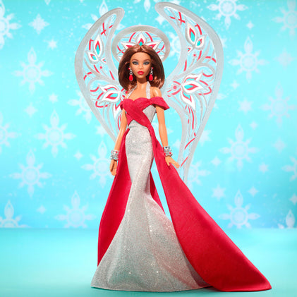 Barbie x Bob Mackie 2023 Holiday Angel Doll