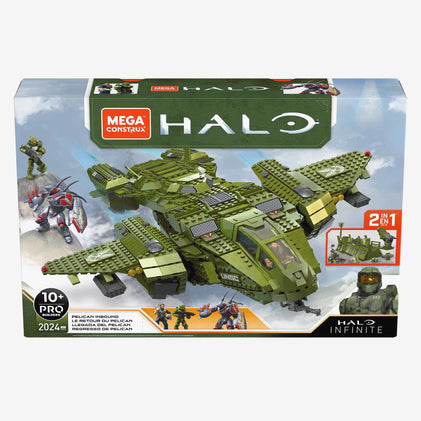 MEGA Halo Pelican Inbound Aircraft Building Set