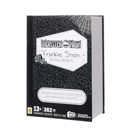 MEGA Monster High Frankie Stein's Boo-k Lab