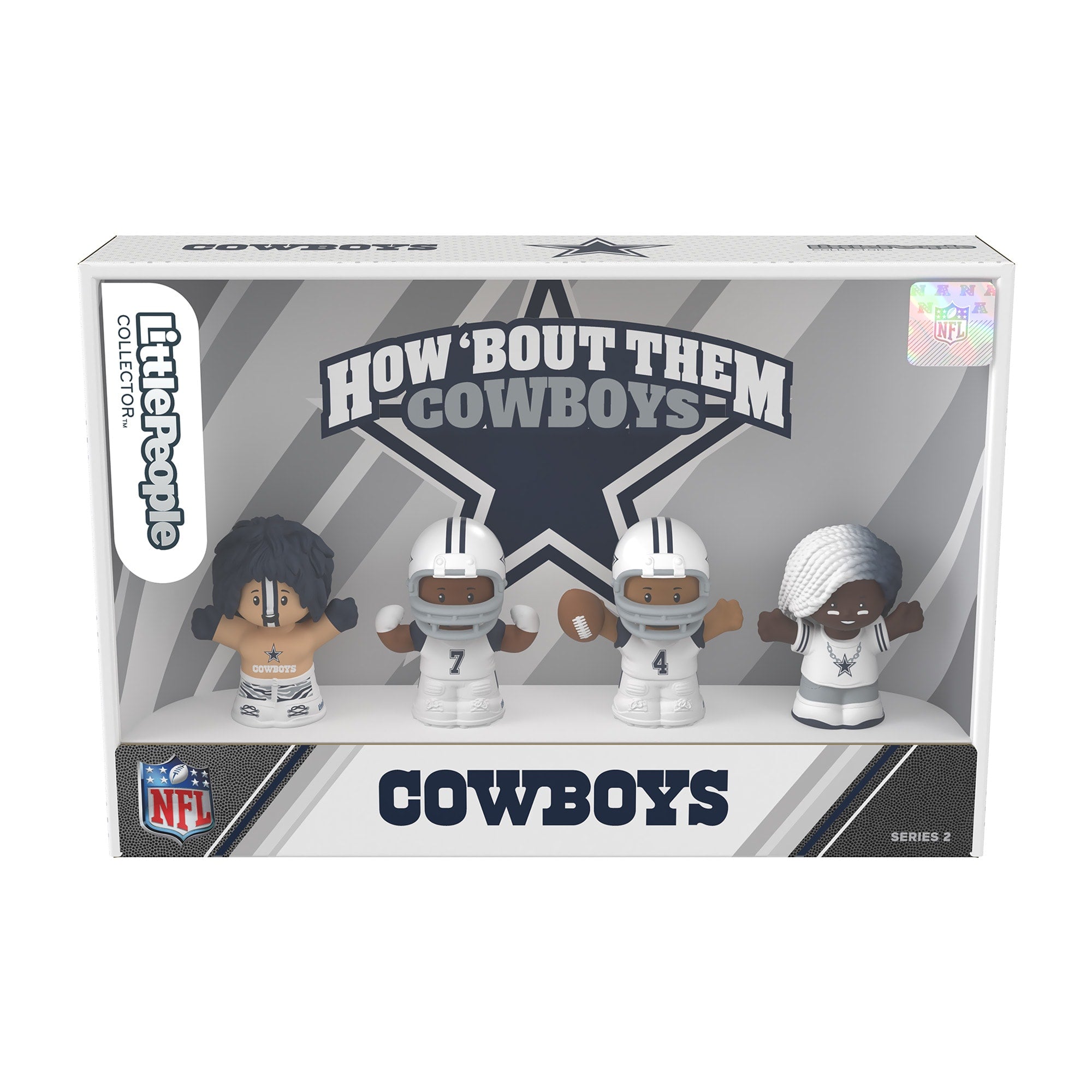 Little People Dallas Cowboys Alternate Jersey Set | Mattel Creations