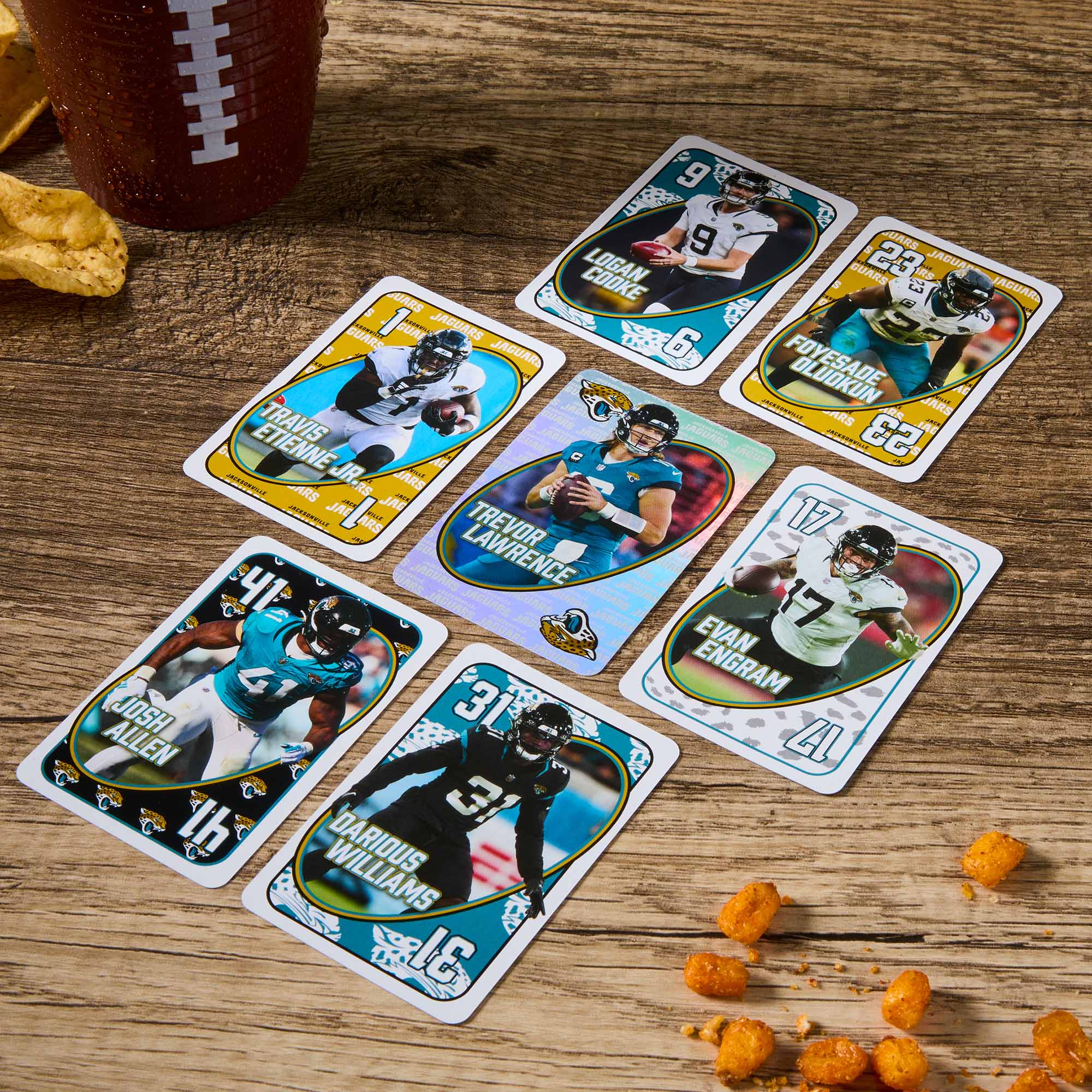 UNO Fandom NFL Jacksonville Jaguars Game Deck