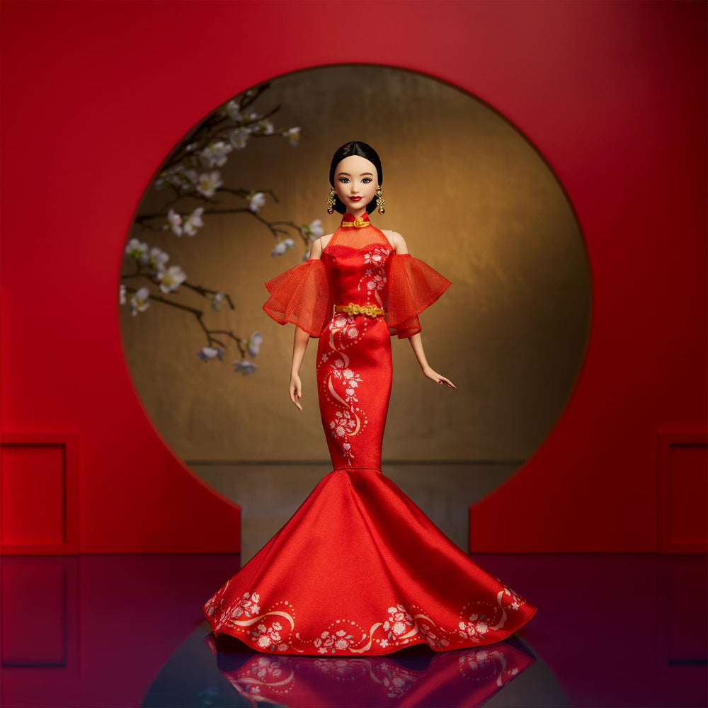 Barbie LUNAR NEW YEAR nouvel an chinois 2022 Mattel HJX03 GUO PEI monde ASIE Barbie LUNAR NEW YEAR nouvel an chinois 2022 Mattel HJX03 GUO PEI monde ASIE