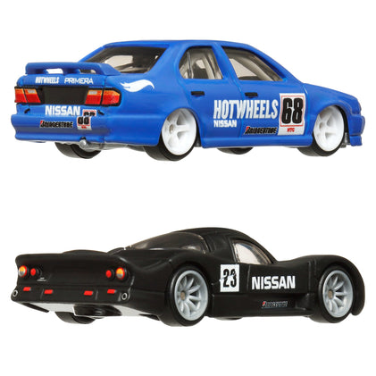 Hot Wheels Premium Car Culture 2-Pack '94 Nissan Primera & NIssian R390 GTI